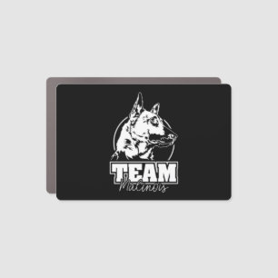 Team Malinois Belgian Shepherd Dog dogsport Car Magnet