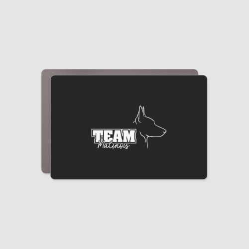 Team Malinois Belgian Shepherd Dog dogsport Car Magnet