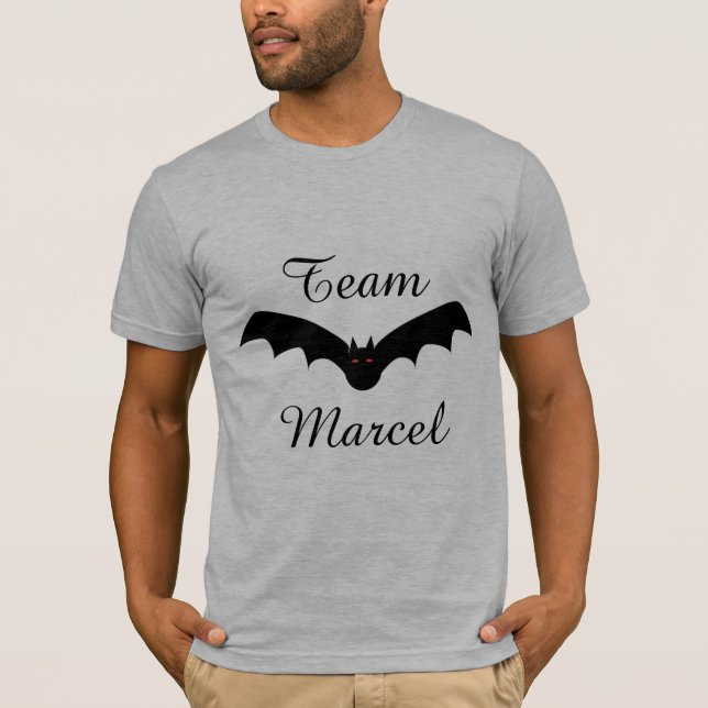 Team Marcel Vampire Bat Shirt (Front)