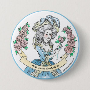 Team Marie Antoinette Pinback Button