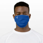 Team Martial Arts BLU Adult Cloth Face Mask (Worn)