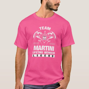 Team Martini Lifetime Member T-Shirt