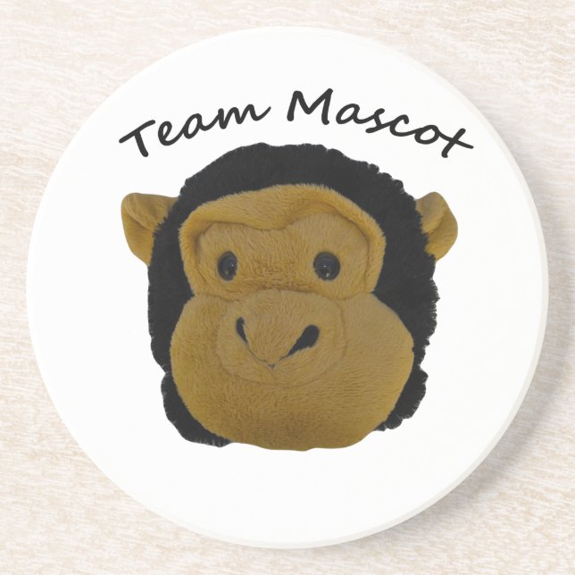 Team Mascot Sandstone Coaster (Front)