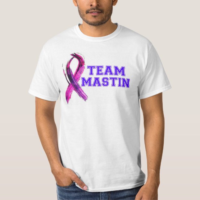 TEAM MASTIN Pancreatic Cancer T-Shirts (Front)