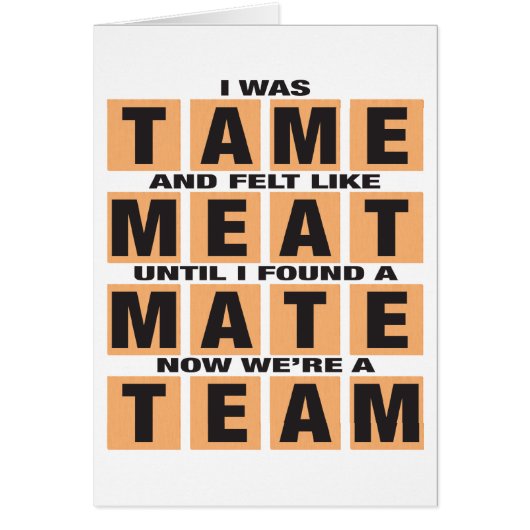 TEAM MATES CARDS (Front)