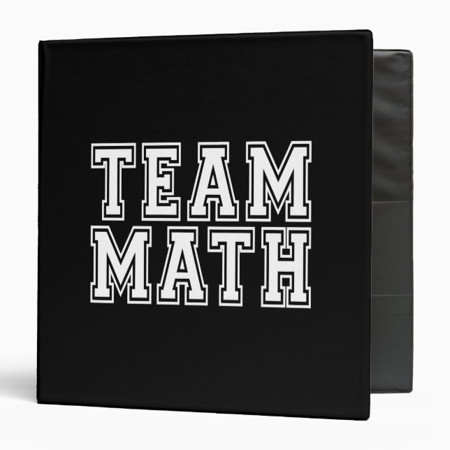 Team Math Binder (Front/Inside)