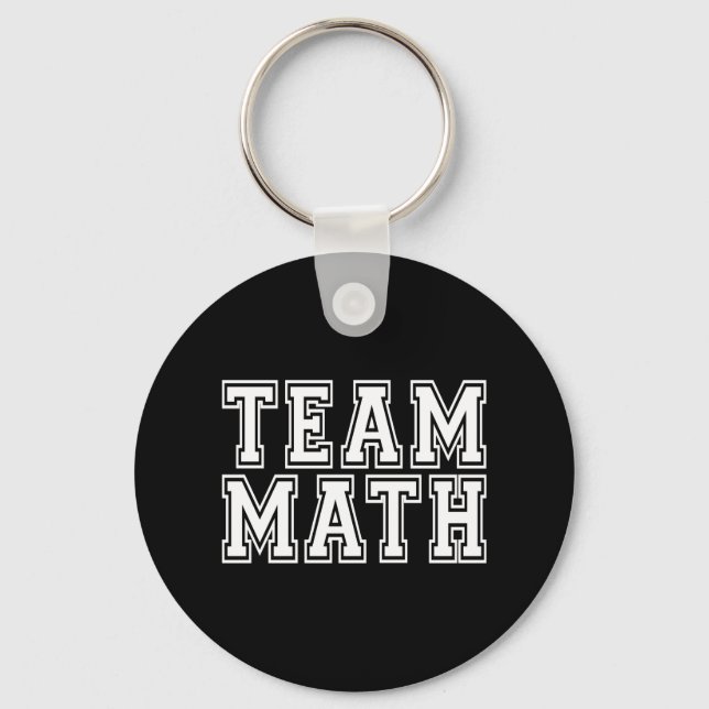 Team Math Keychain (Front)