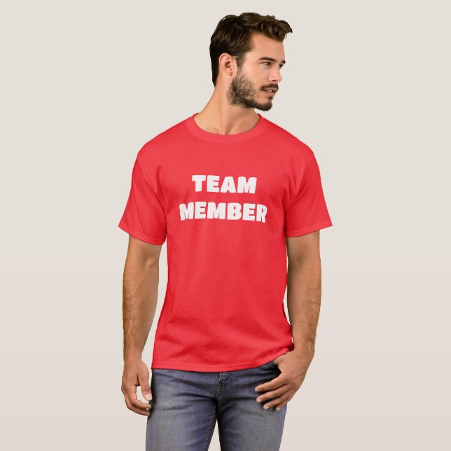 TEAM MEMBER 2-Sided Men's T-Shirt (Front Full)