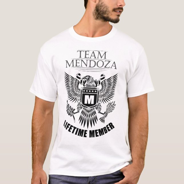 Team Mendoza Lifetime member T-Shirt (Front)