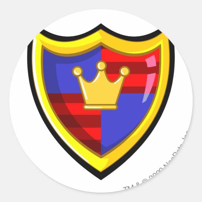 Team Meridell Logo Classic Round Sticker (Front)