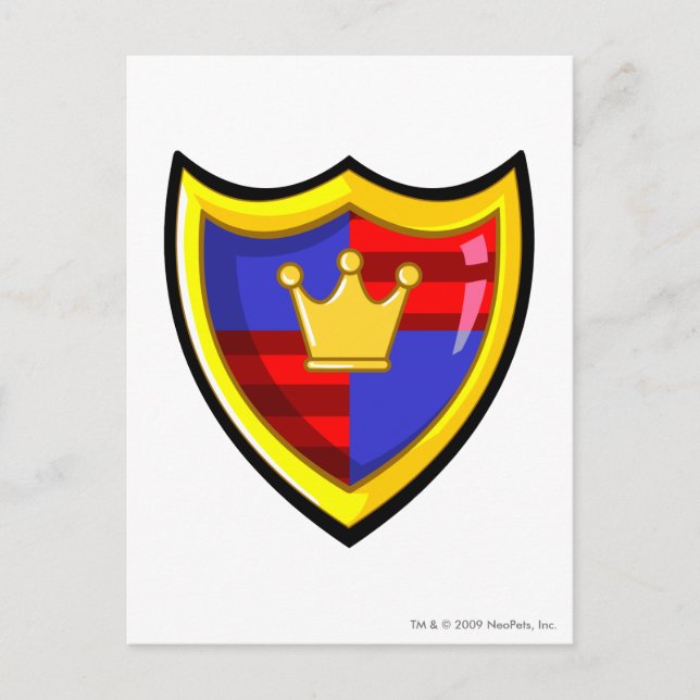 Team Meridell Logo Postcard (Front)