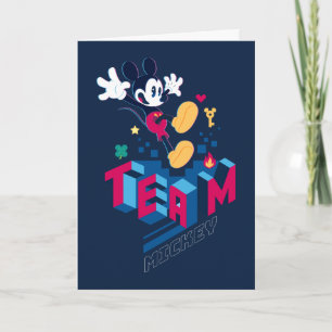 Team Mickey Digital World Card