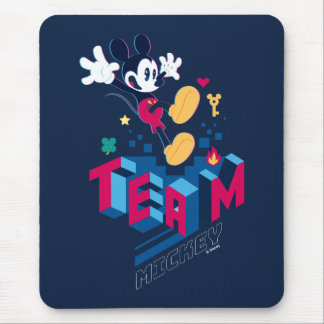 Team Mickey Digital World Mouse Pad