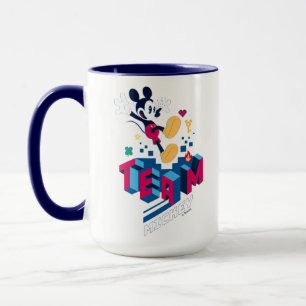 Team Mickey Digital World Mug