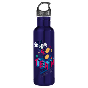 Team Mickey Digital World Stainless Steel Water Bottle
