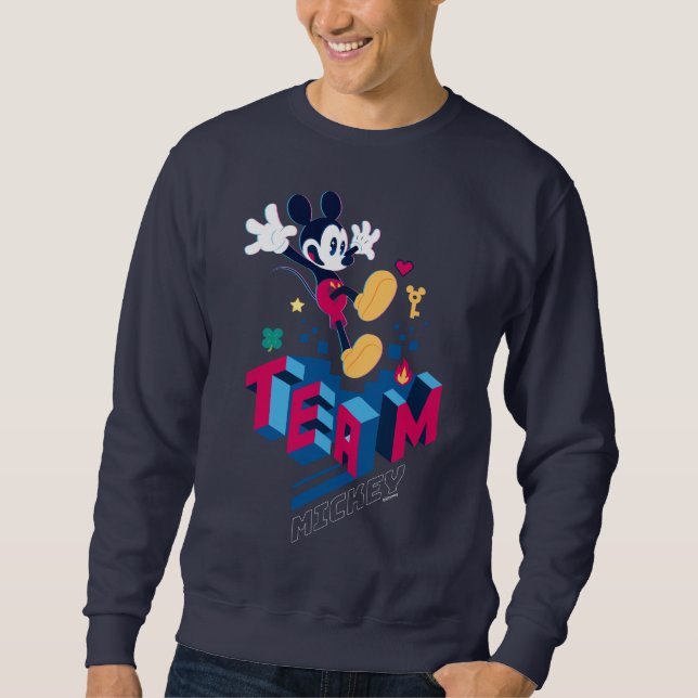 Team Mickey Digital World Sweatshirt (Front)