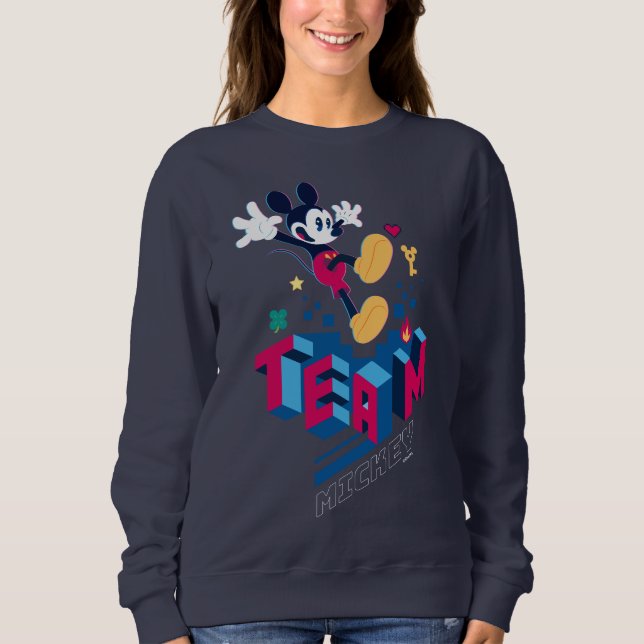 Team Mickey Digital World Sweatshirt (Front)