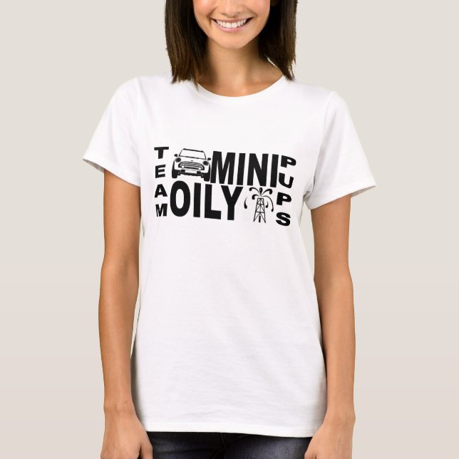 Team MINI Oily Pups - Strut Your Mutt T-Shirt (Front)