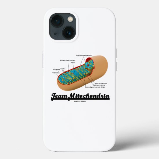 Team Mitochondria Mitochondrion Humor iPhone 13 Case