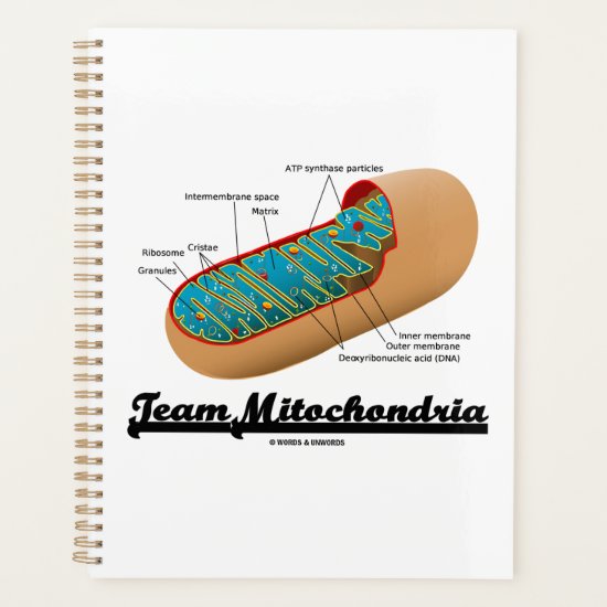 Team Mitochondria Mitochondrion Humor Planner
