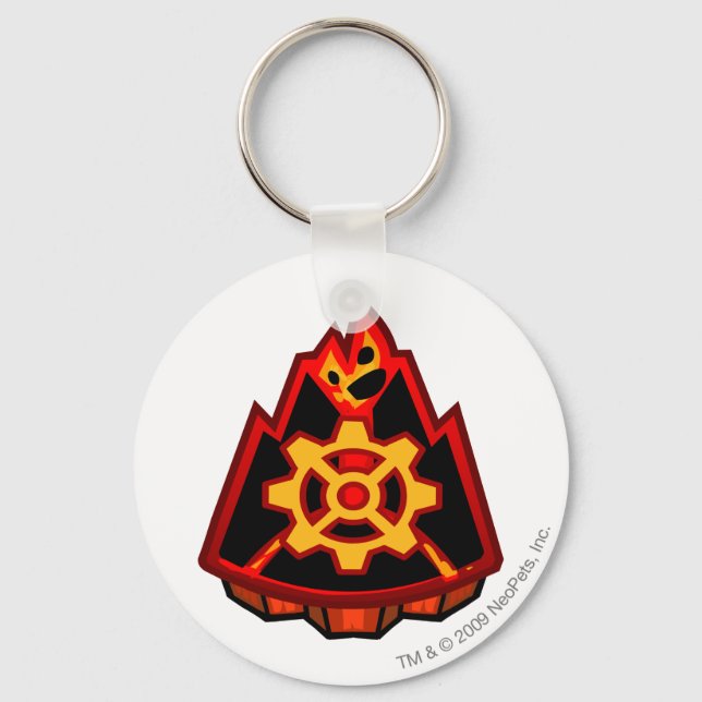 Team Moltara Logo Keychain (Front)