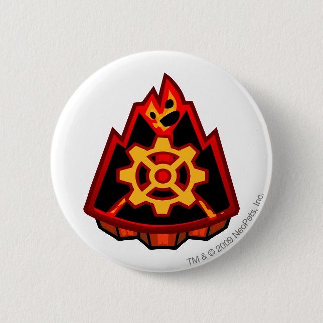 Team Moltara Logo Pinback Button (Front)