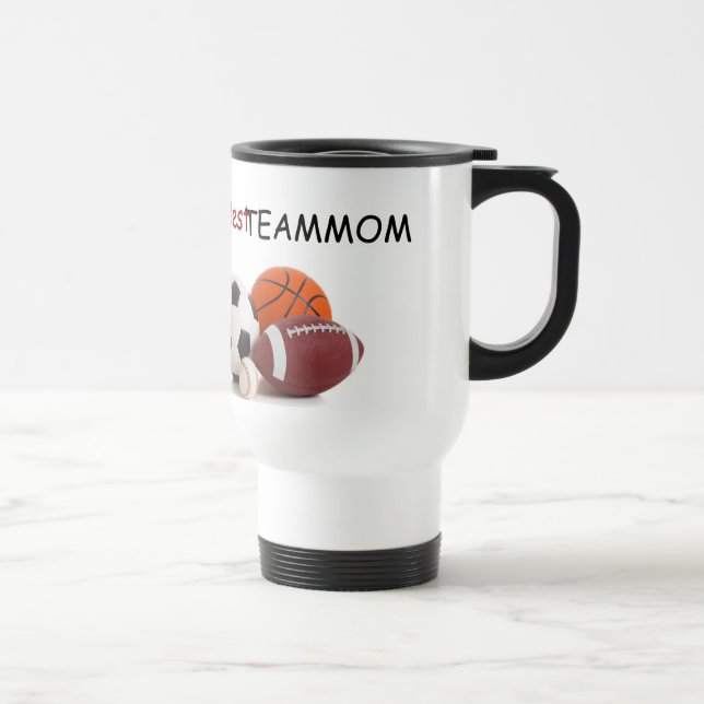 Team Mom coffee mug (Right)