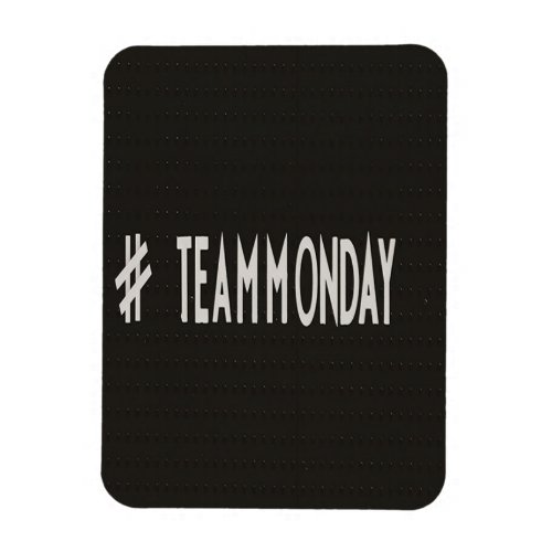 Team Monday  Flexible Photo Magnet