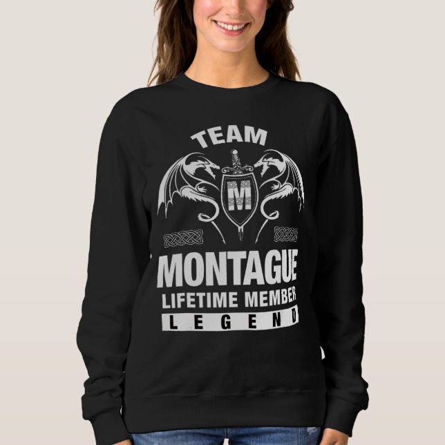 Team Montague Lifetime Member   Sweatshirt (Front)
