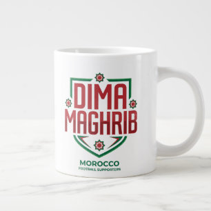 Team Morocco I Dima MAGHRIB Soccer Fan Mug