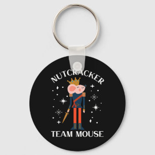 Team Mouse Nutcracker Christmas Dance Fun Soldier  Keychain