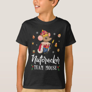 Team Mouse Nutcracker Christmas Dance Fun Soldier T-Shirt