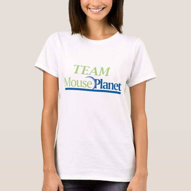 Team MousePlanet Women's microfiber T-shirt (Front)