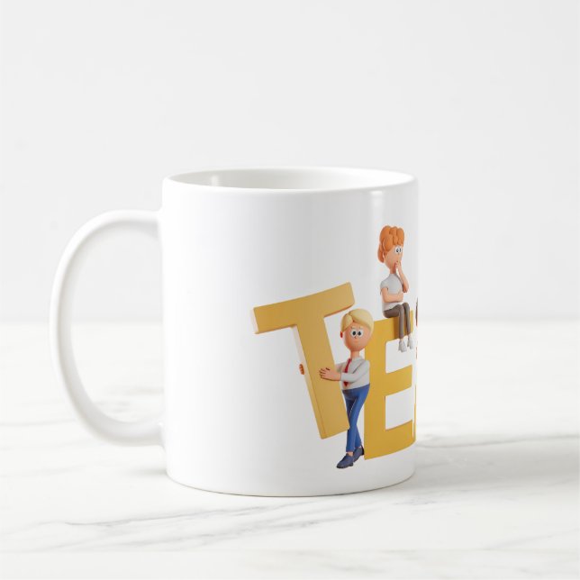 TEAM Mug – Fun & Motivational Design (Left)