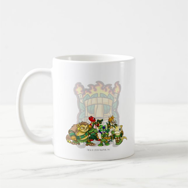 Team Mystery Island Group Coffee Mug (Left)