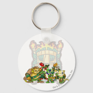 Team Mystery Island Group Keychain