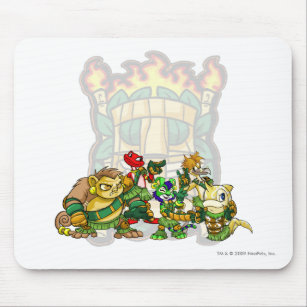 Team Mystery Island Group Mouse Pad