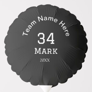 team name add player name date sports men balloon