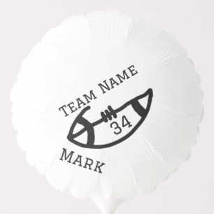 team name add player name date sports men balloon