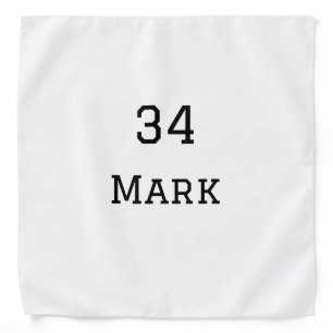 team name add player name date sports men  bandana