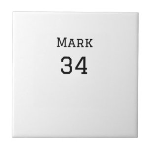 team name add player name date sports men ceramic tile