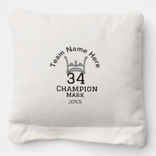 team name add player name date sports men  cornhole bags