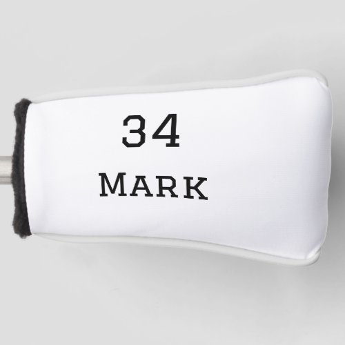 team name add player name date sports men  golf head cover