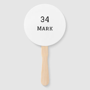 team name add player name date sports men hand fan