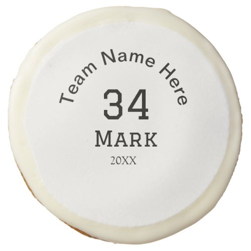 team name add player name date sports men  sugar cookie