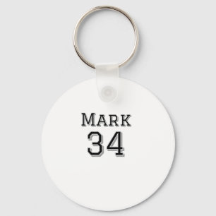 team name add player name date sports men vintage keychain