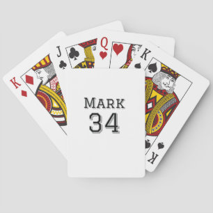 team name add player name date sports men vintage poker cards