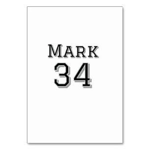 team name add player name date sports men vintage table number