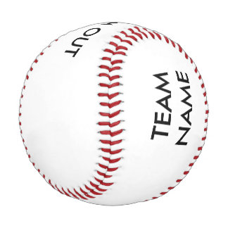 Team Name and Strike Out Baseball