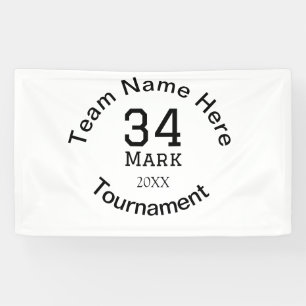 Team name here add name tournament year text banner